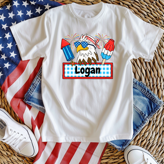 Boy Custom name DTF Transfer ONLY