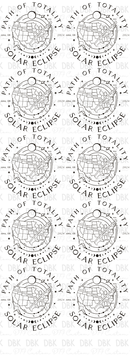 Eclipse 4 60in Pre-Made Gang Sheet