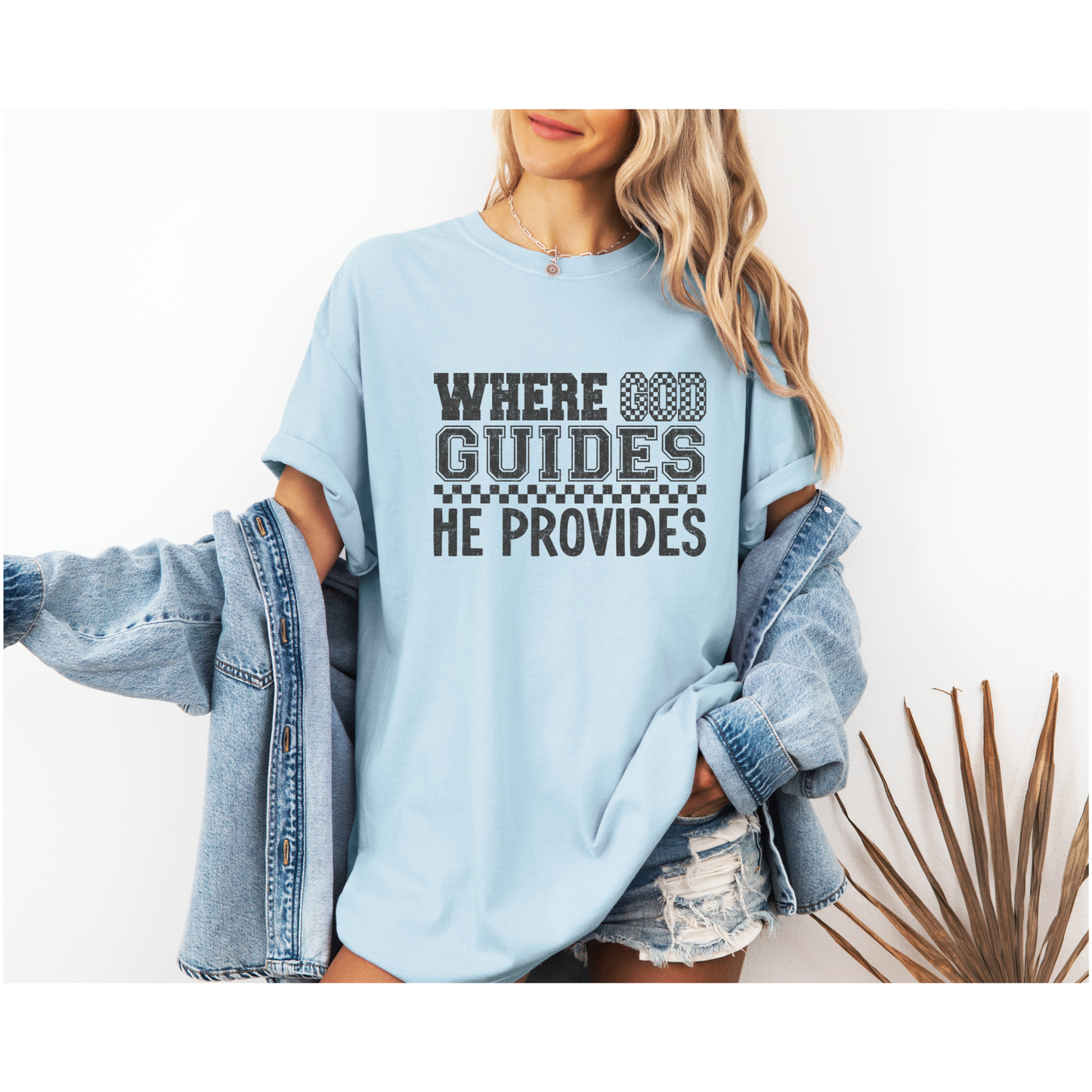 Where God guides, he provides DTF Transfer FT53