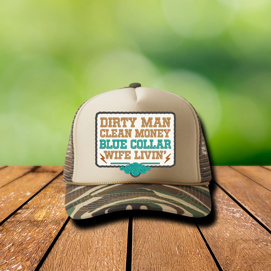 Blue Collar DTF transfer B330