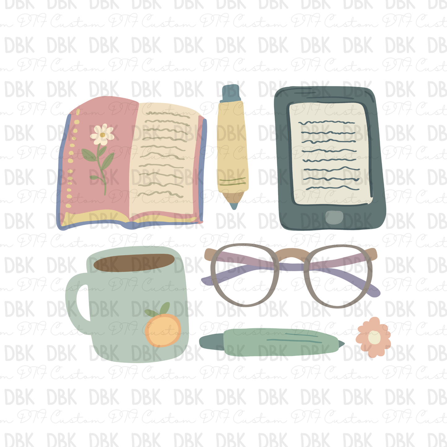 Reading elements DTF Transfer