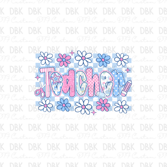 Teacher DTF Transfer A252