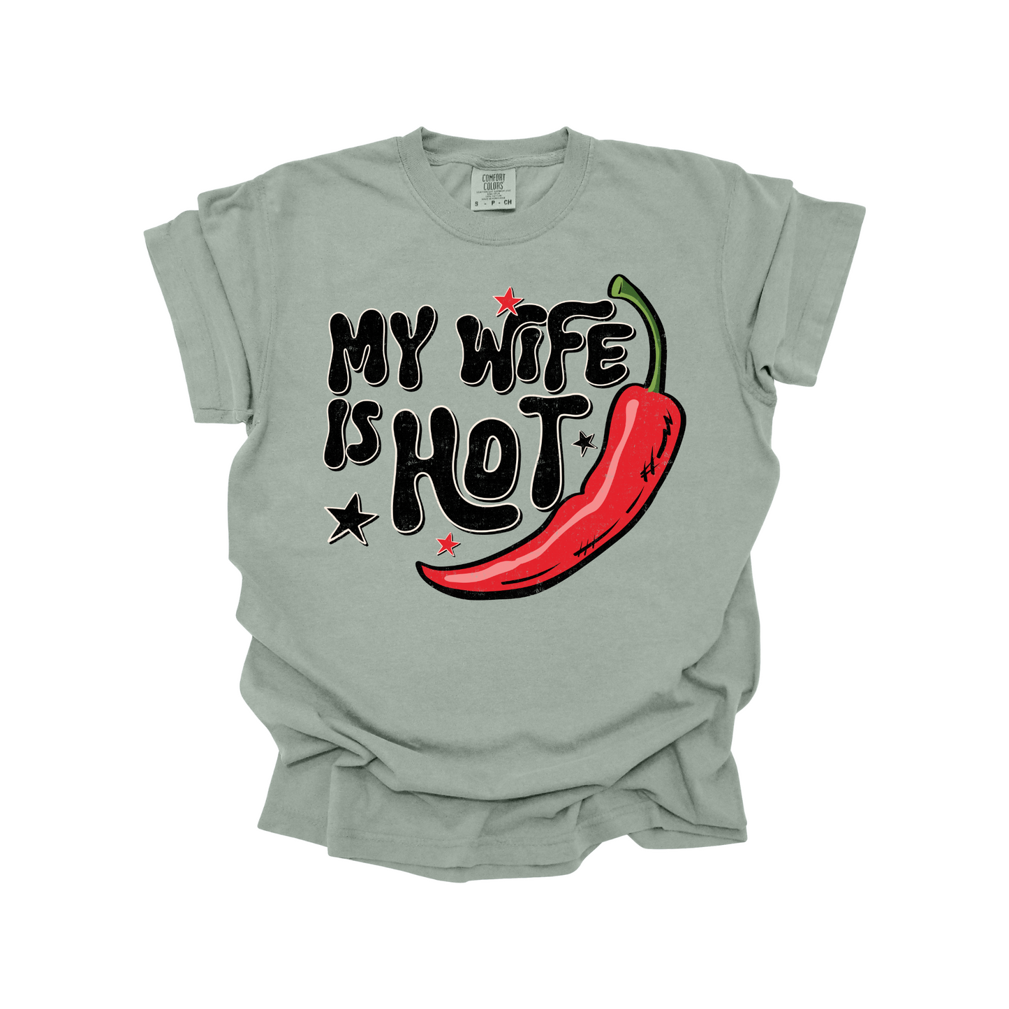 My wife is hot DTF Transfer I343