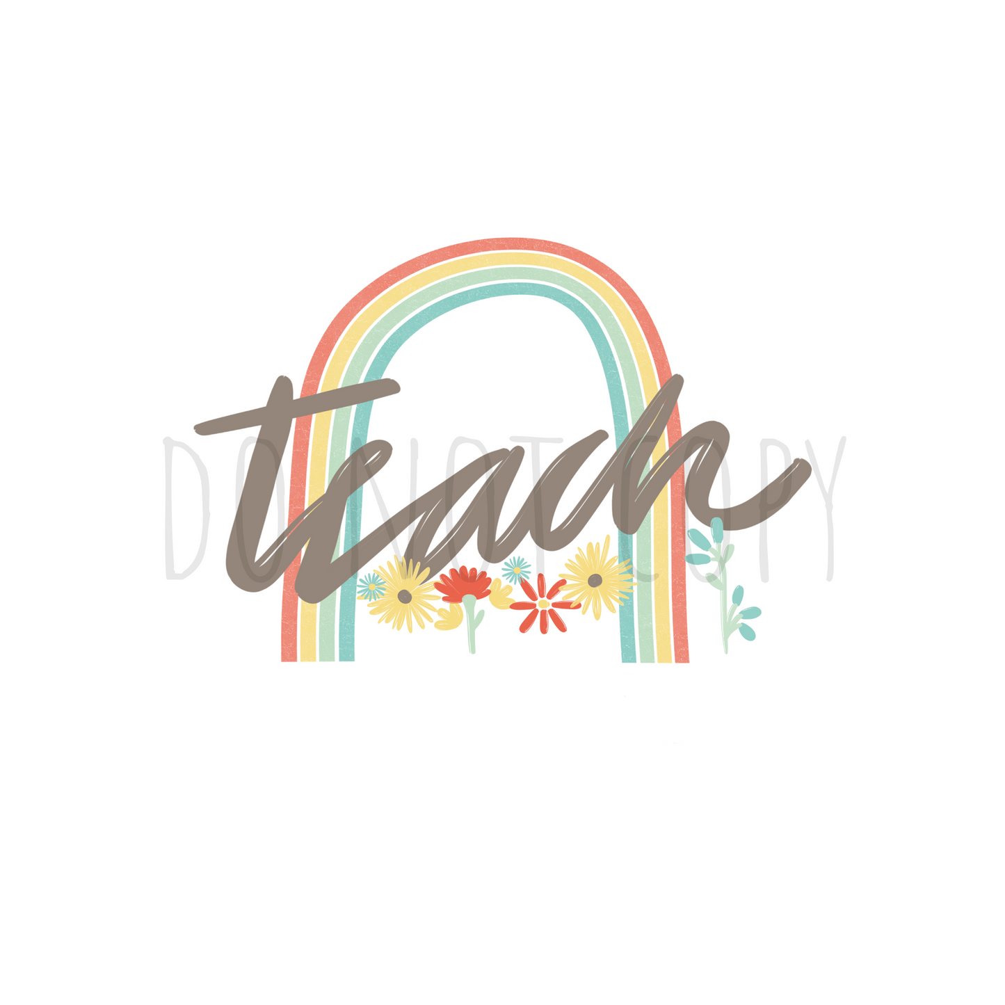 Teach DTF transfer A104