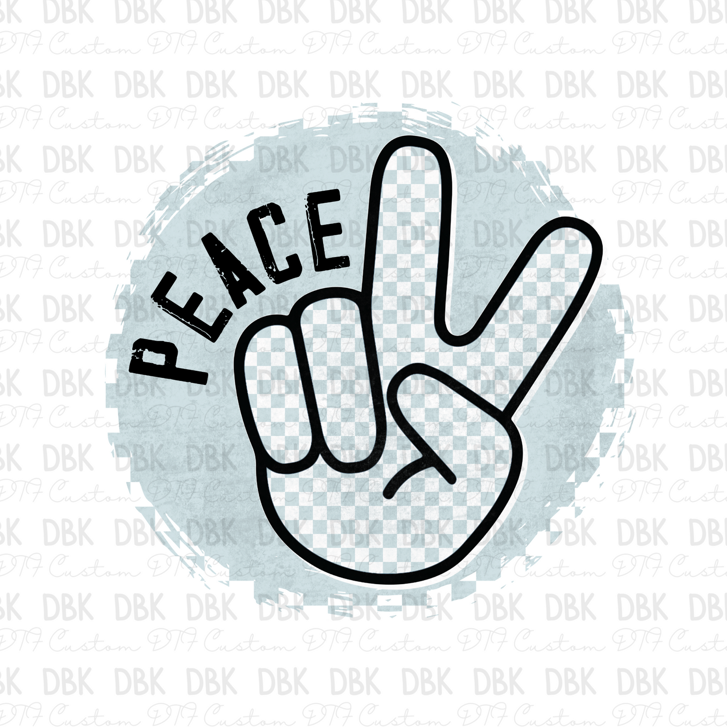 Peace DTF Transfer K127