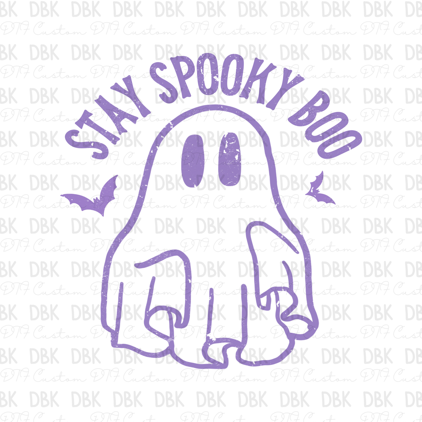 Stay Spooky Boo DTF Transfer H289