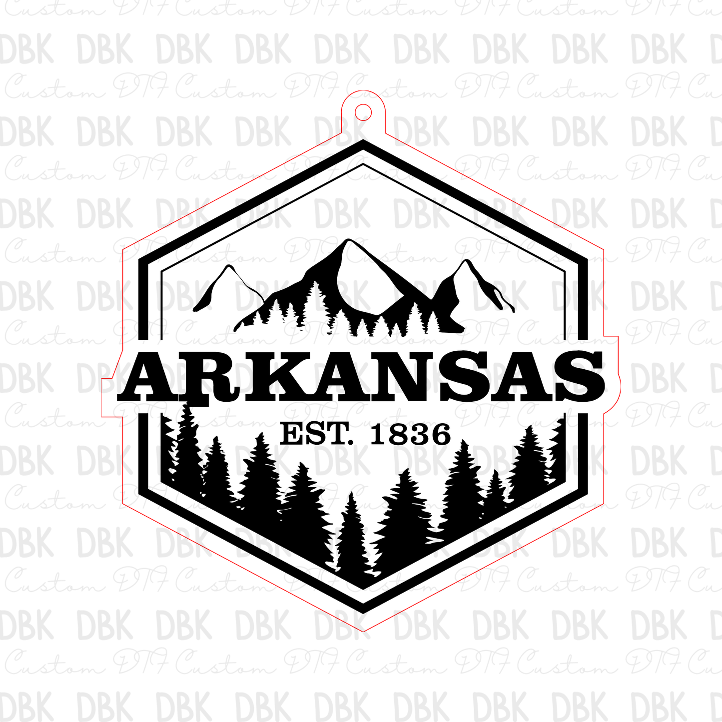 Arkansas DTF Transfer M129