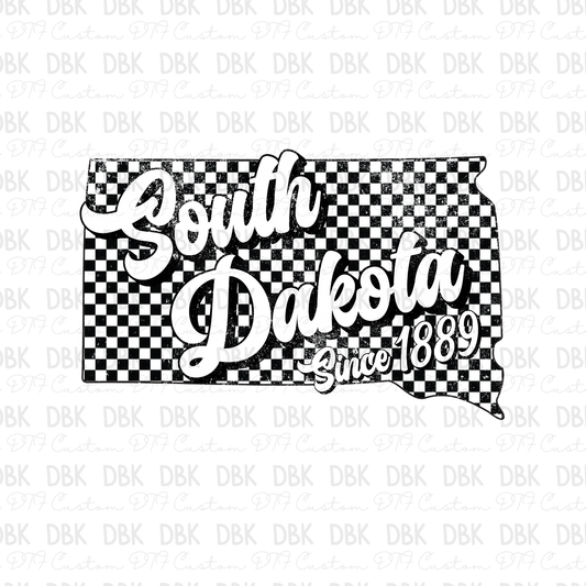 South Dakota DTF transfer M102