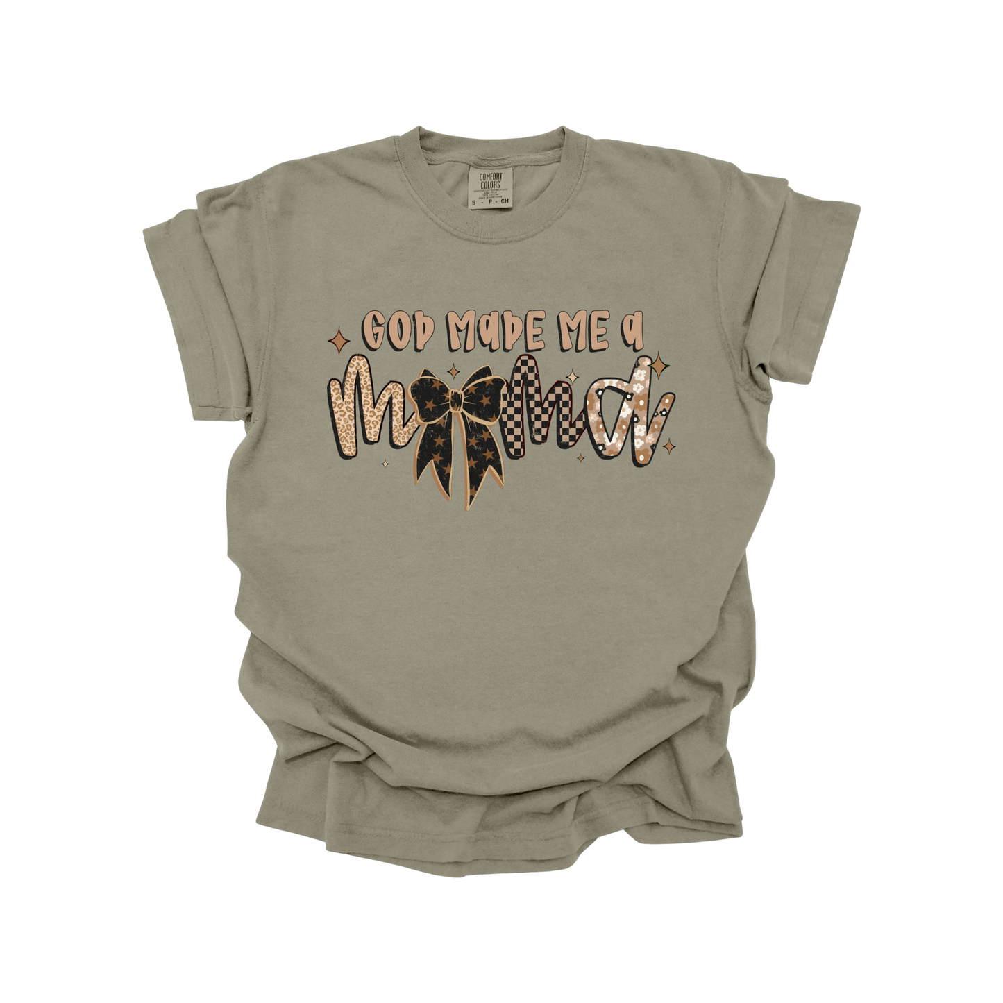 God made me a mama DTF Transfer