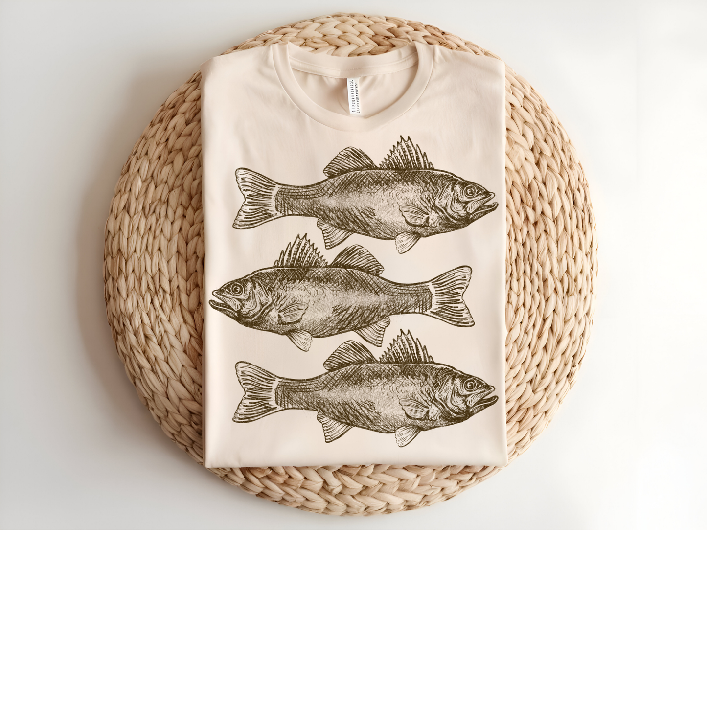 Fish DTF Transfer BROWN