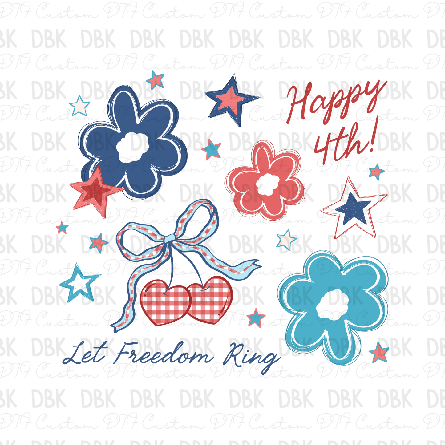 Happy 4th! DTF Transfer