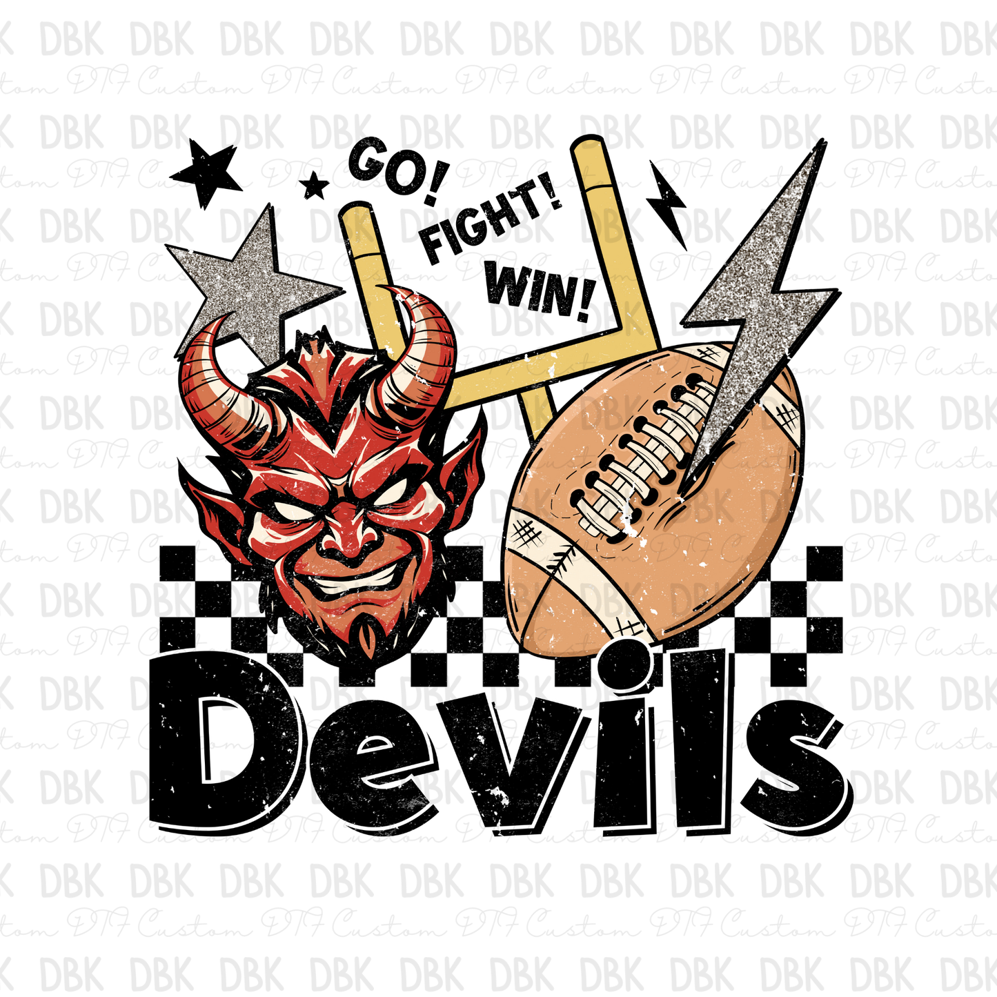 Devils DTF Transfer M51