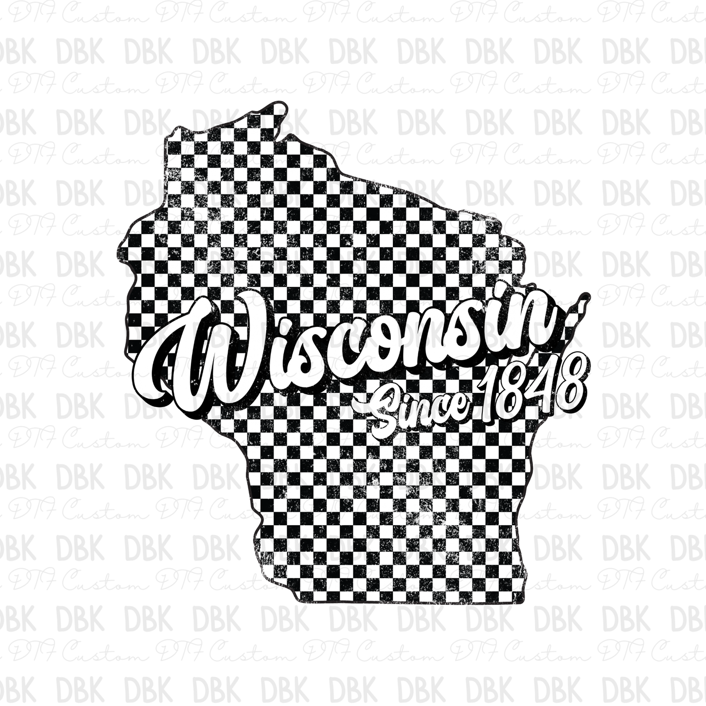Wisconsin DTF transfer M110