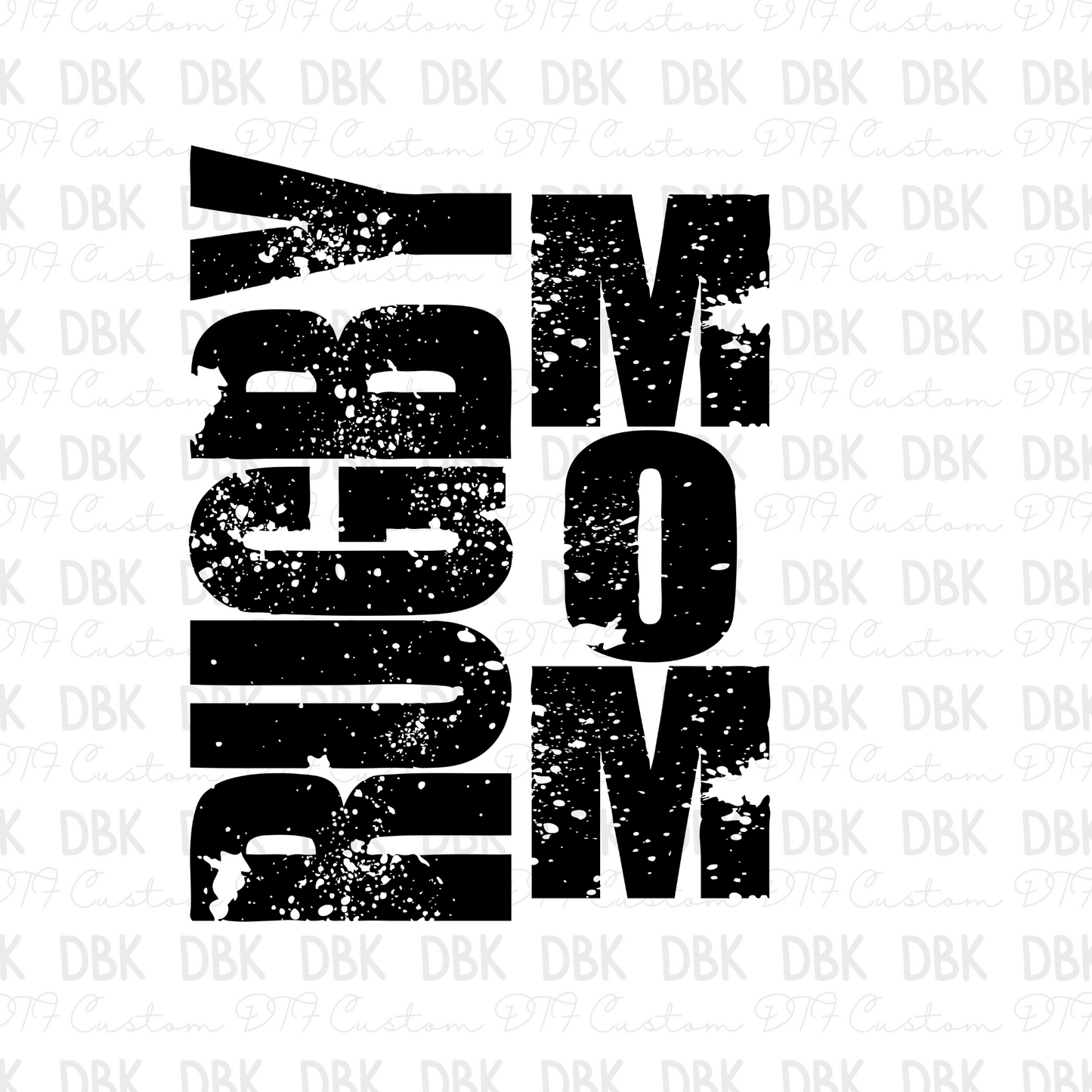Rugby Mom DTF Transfer C184