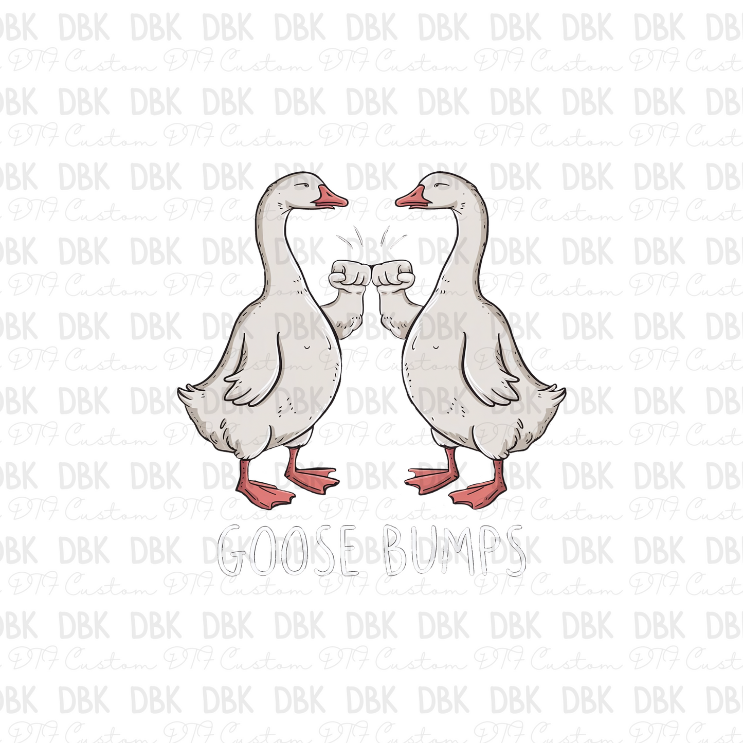 Goose bumps DTF Transfer I284