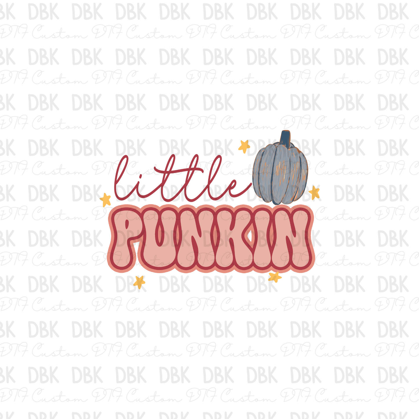 Little Punkin DTF transfer F47