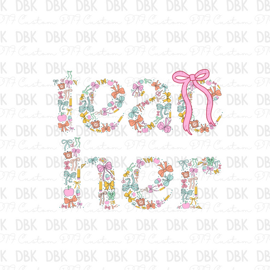 Teacher DTF Transfer A253