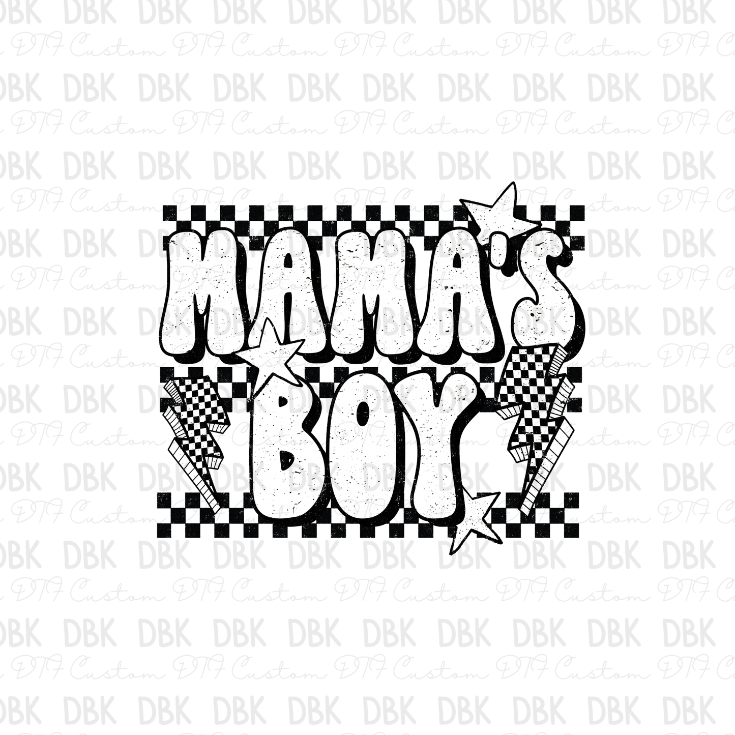 Mama's Boy DTF Transfer
