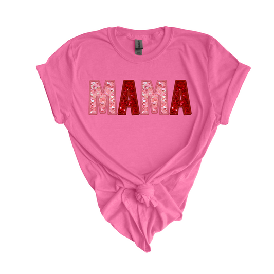 MAMA PINK/RED DTF transfer N145