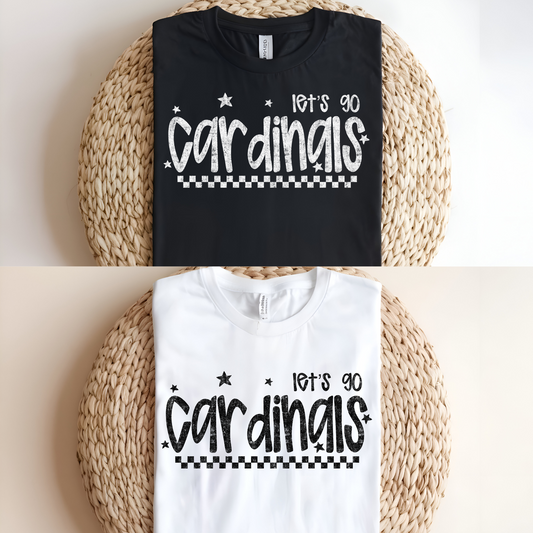 CARDINALS DTF Transfer BLACK M177