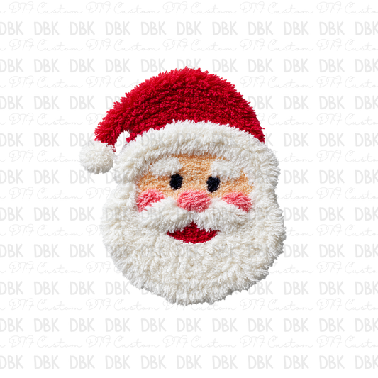 Faux Santa DTF Transfer