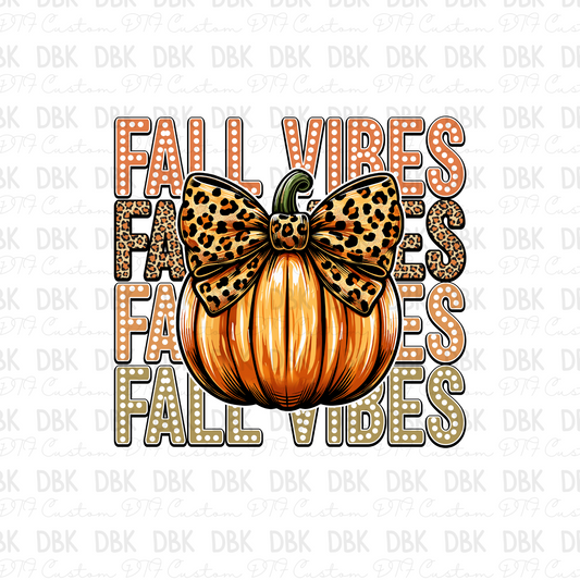 Fall Vibes DTF Transfer F82