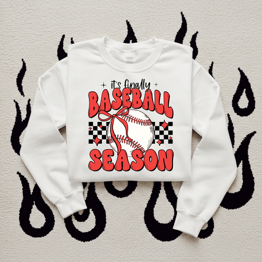 It's Finally Baseball Season DTF Transfer C181