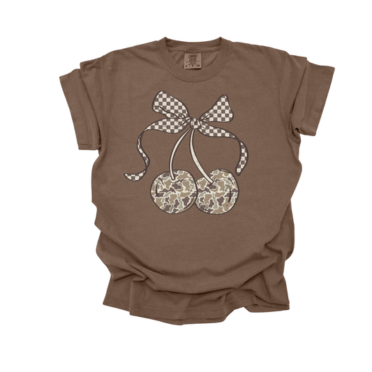 Camo Cherries DTF Transfer