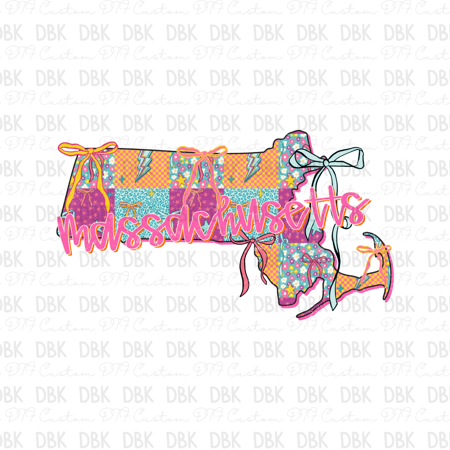 Massachusetts DTF Transfer