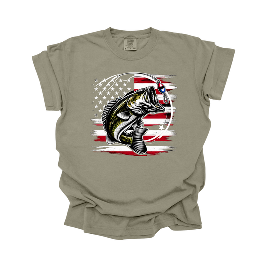 Flag Fish DTF Transfer