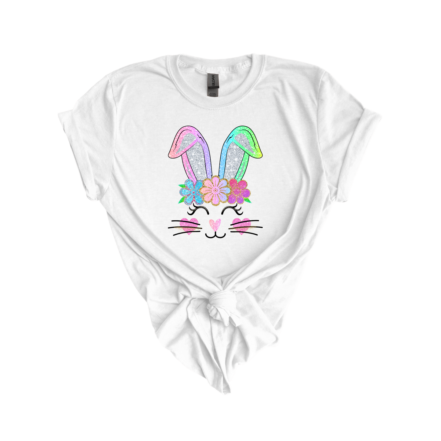 Pastel Bunny DTF transfer W6