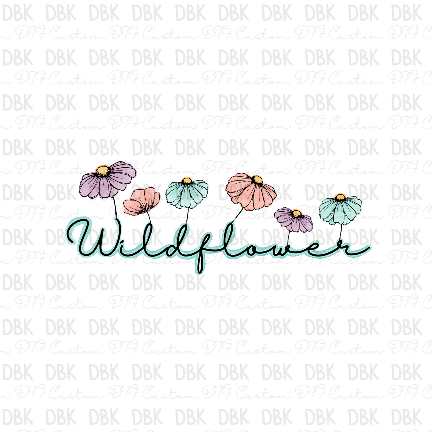 Wildflower DTF Transfer K116
