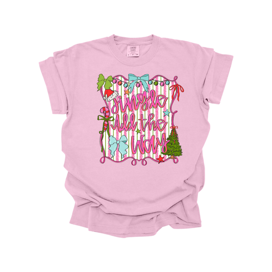 Jingle all the way DTF Transfer