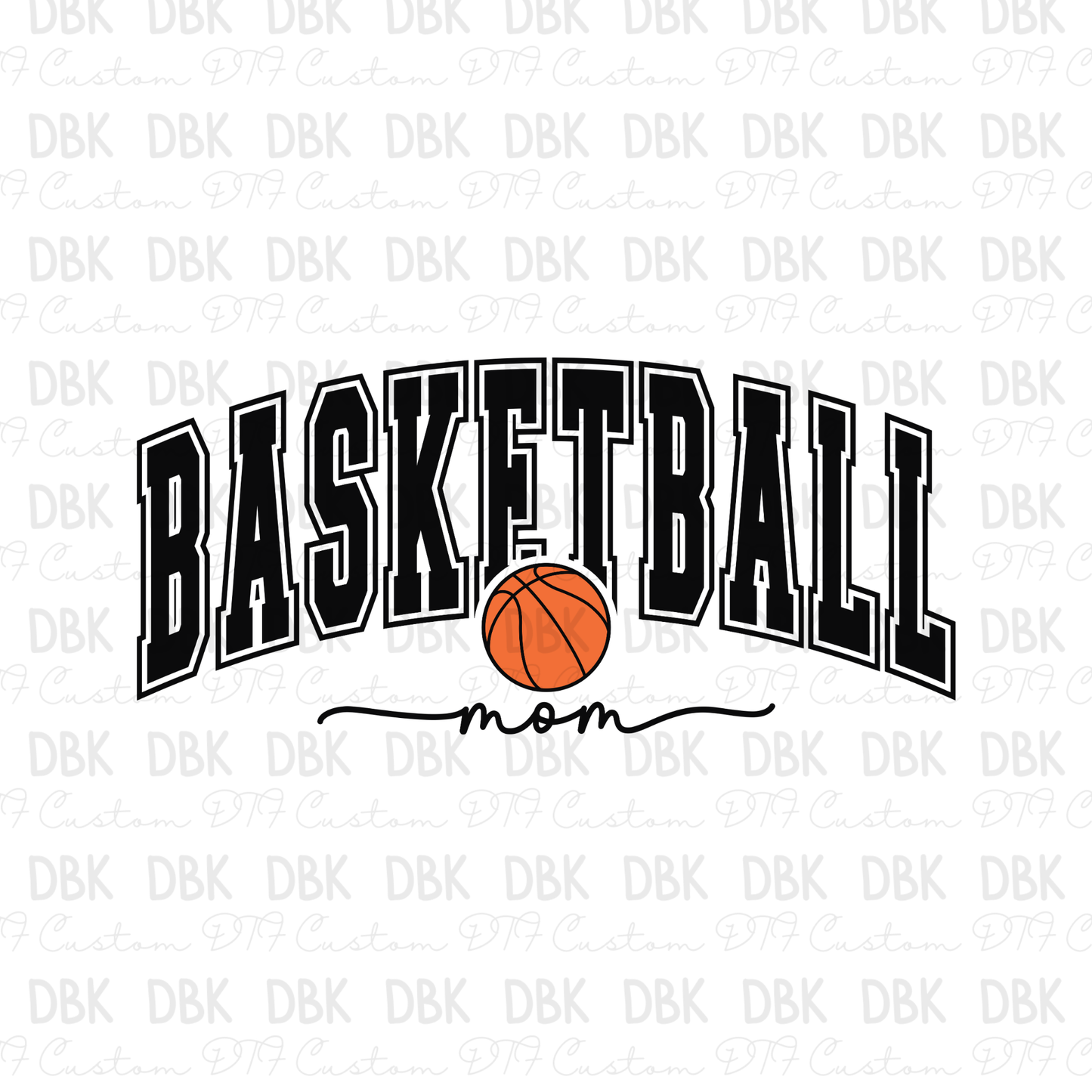 Basketball Mom DTF Transfer C220
