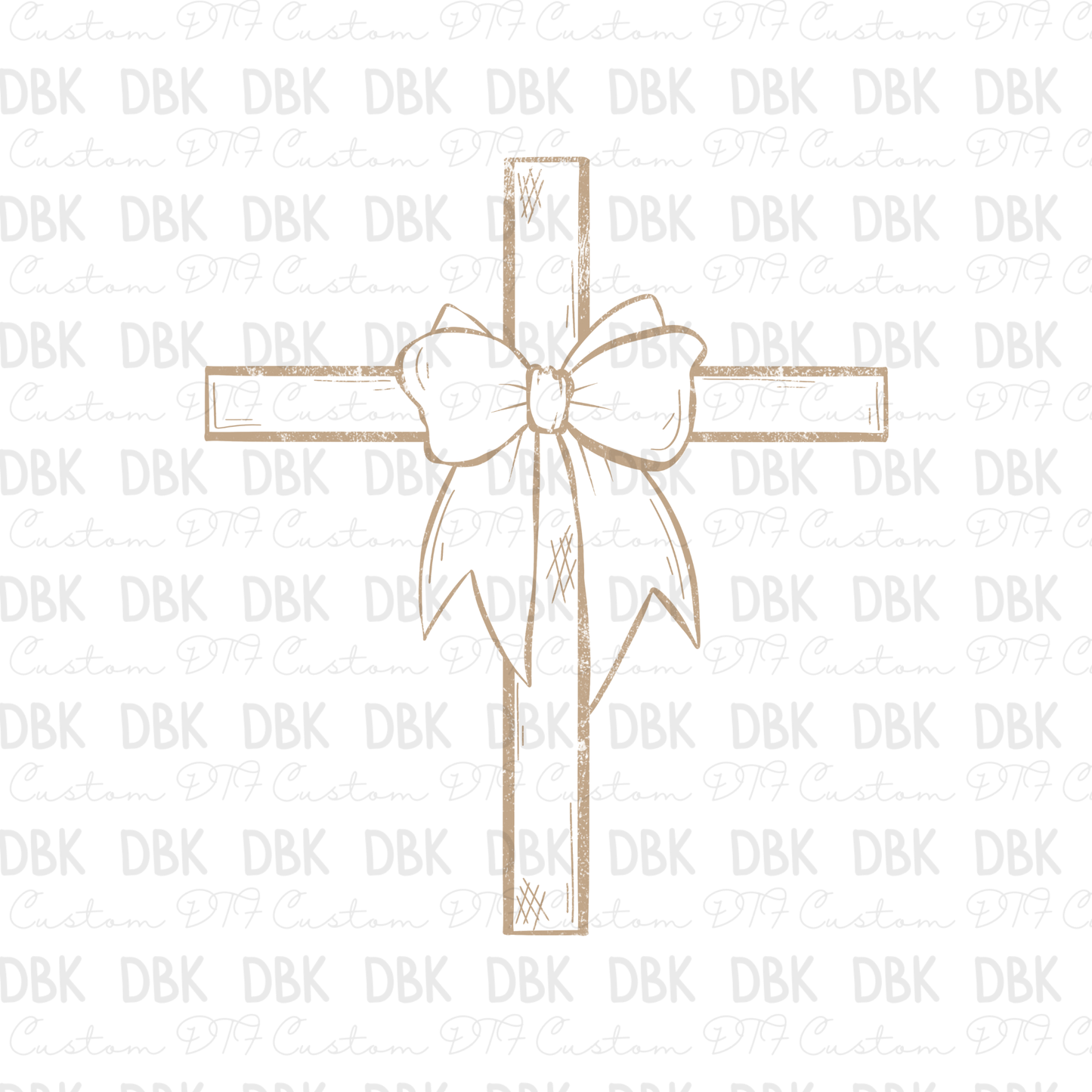 Cross DTF transfer TAN FT136