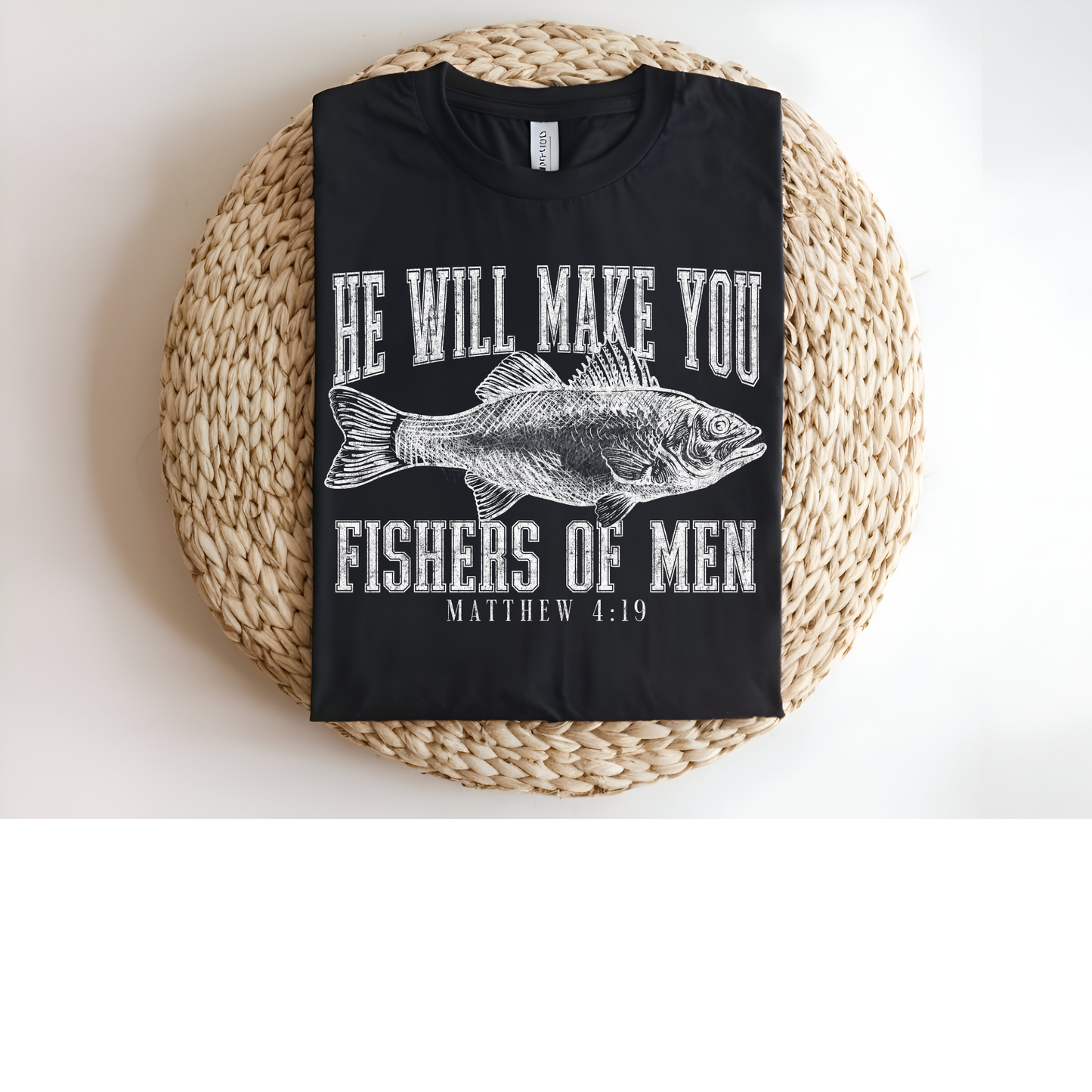 Fishes of men DTF Transfer WHITE FT10