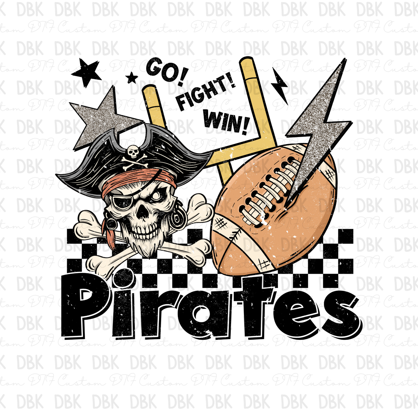 Pirates DTF Transfer M47