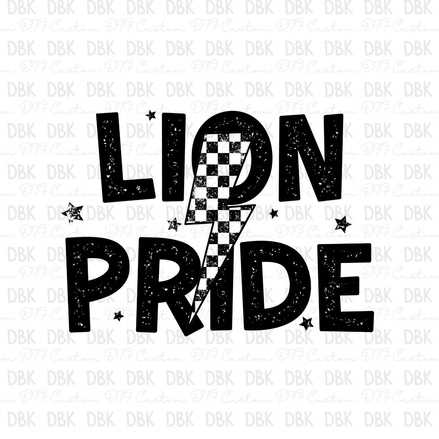 Lion Pride DTF Transfer M35