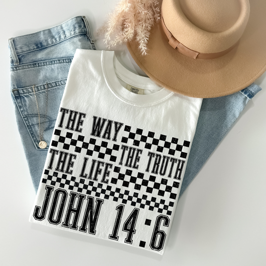 The Way The Truth The Life DTF Transfer FT49