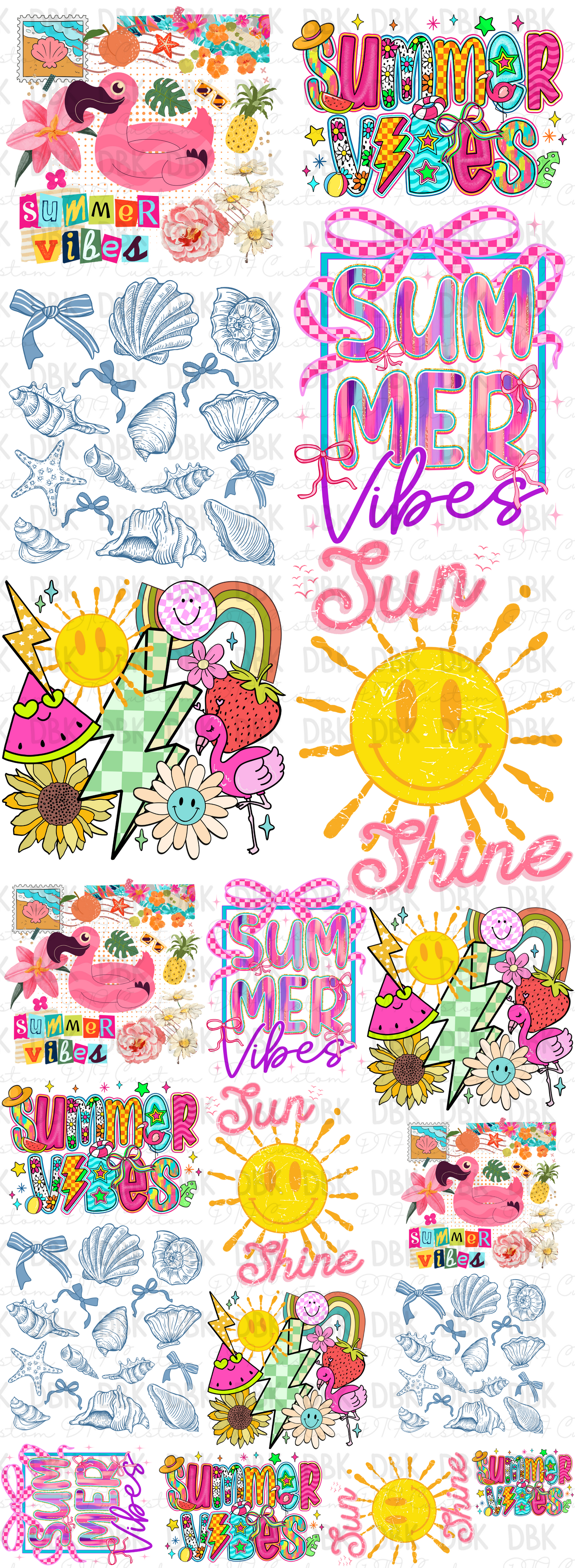 Goose Pre-Made Gang Sheet P168