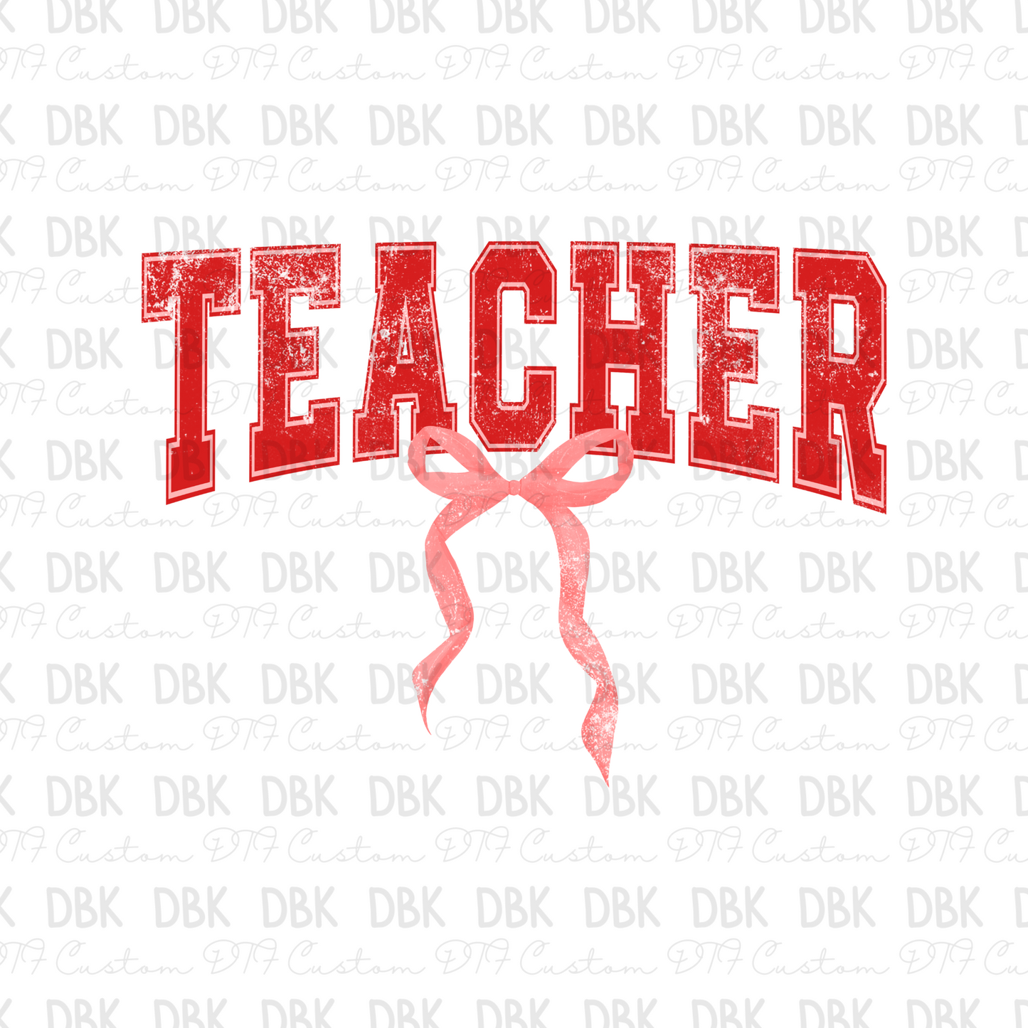 Teacher DTF Transfer