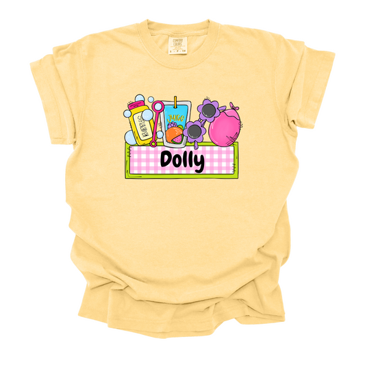 Girl Custom name DTF Transfer ONLY