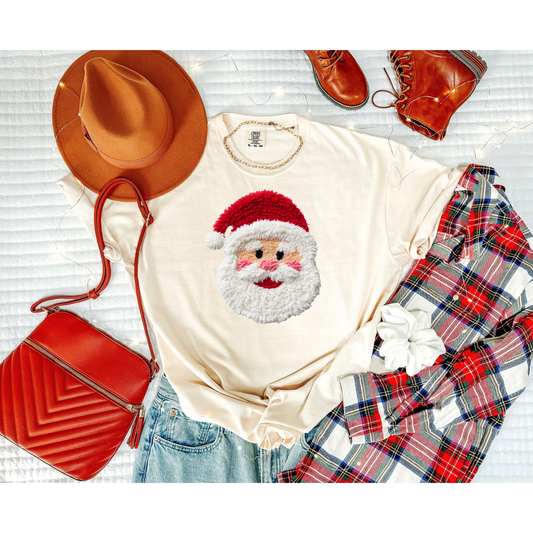 Faux Santa DTF Transfer