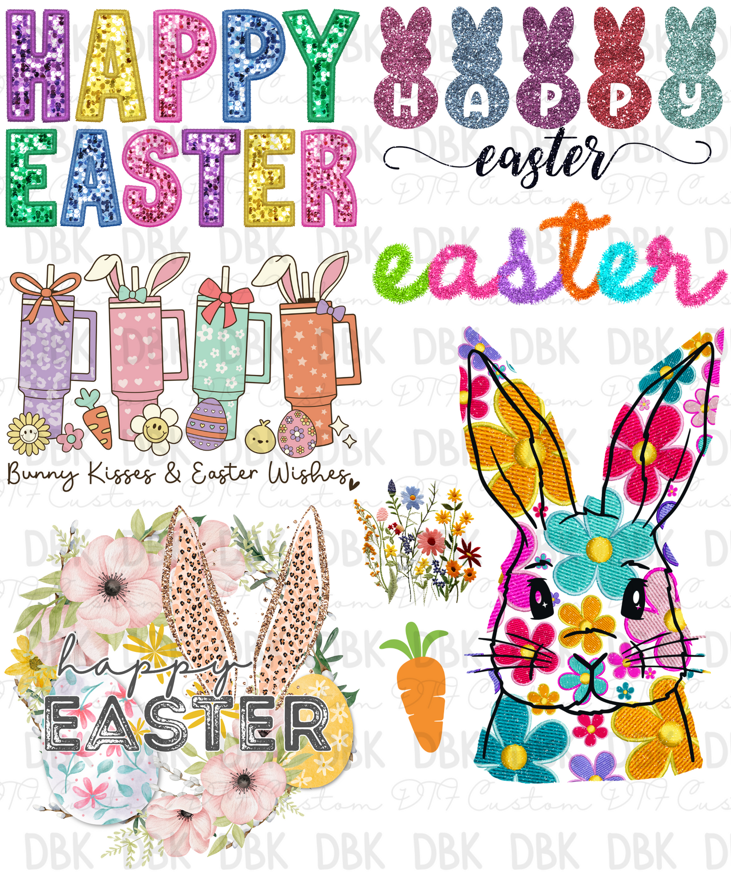 Simple Easter Pre-Made Gang P121