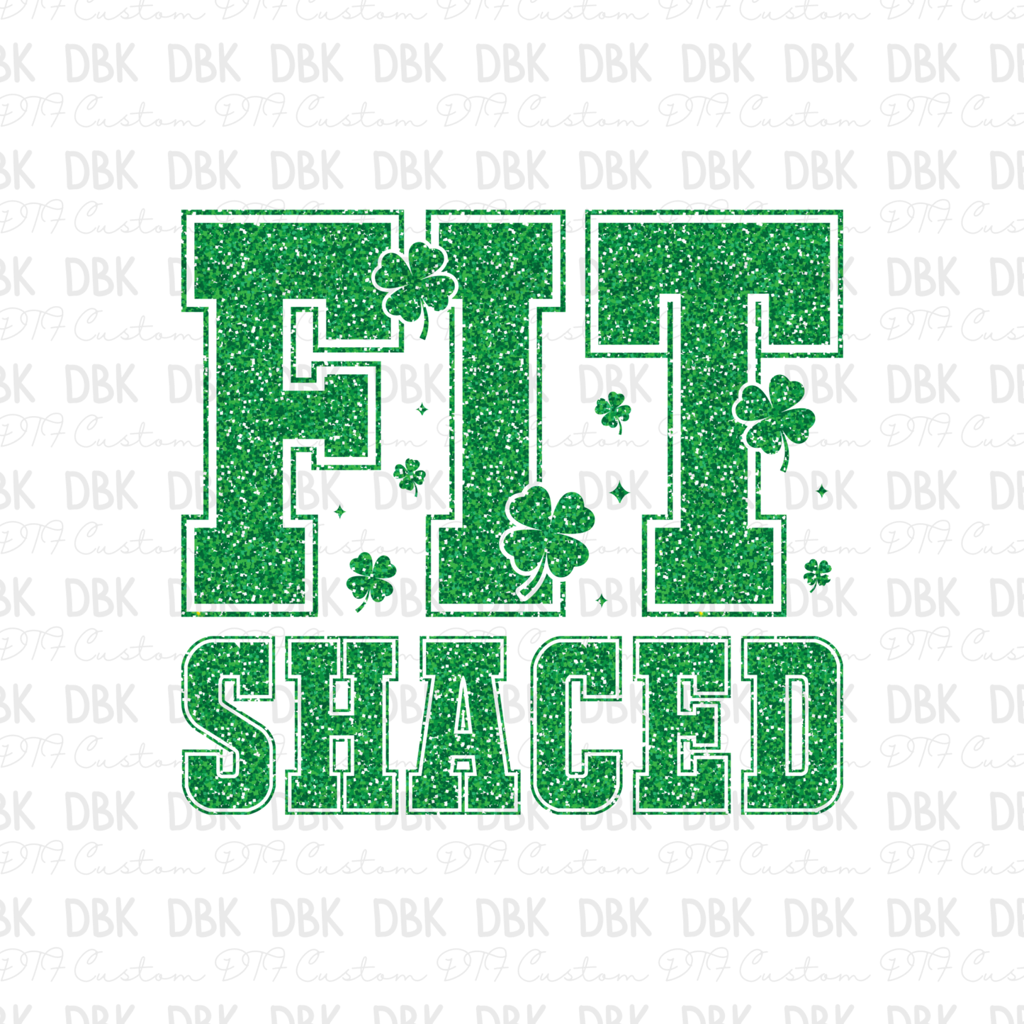 Fit Shaced DTF transfer