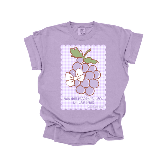 Grapes DTF Transfer (has a back)