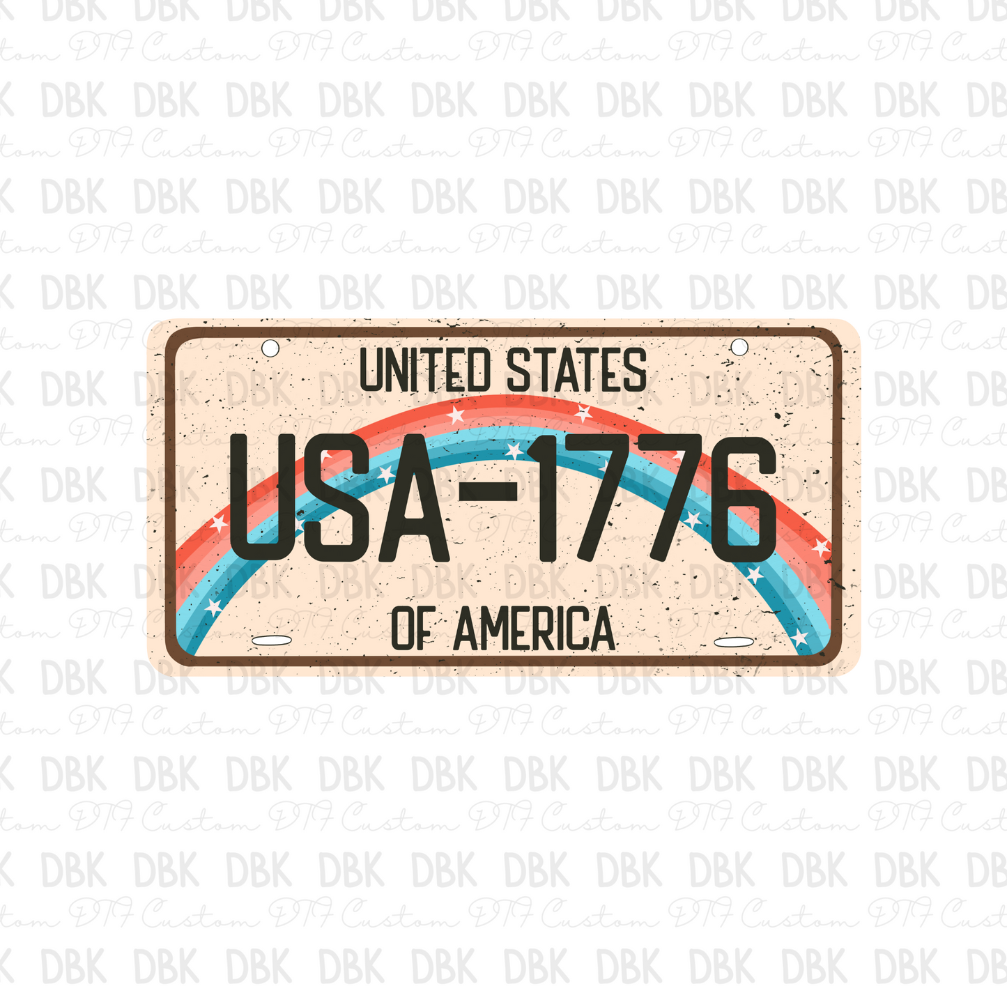 USA-1776 DTF transfer R55