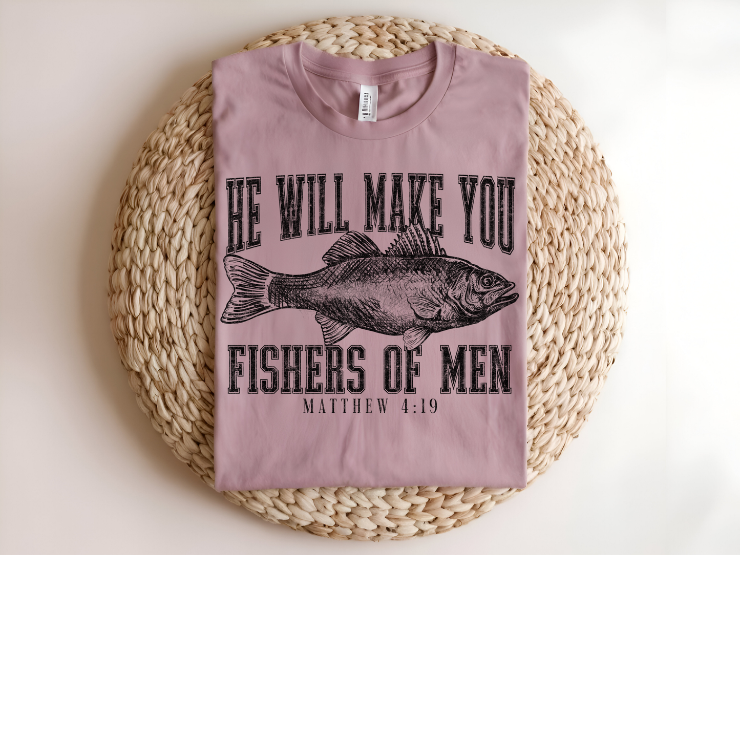 Fishes of men DTF Transfer BLACK FT7