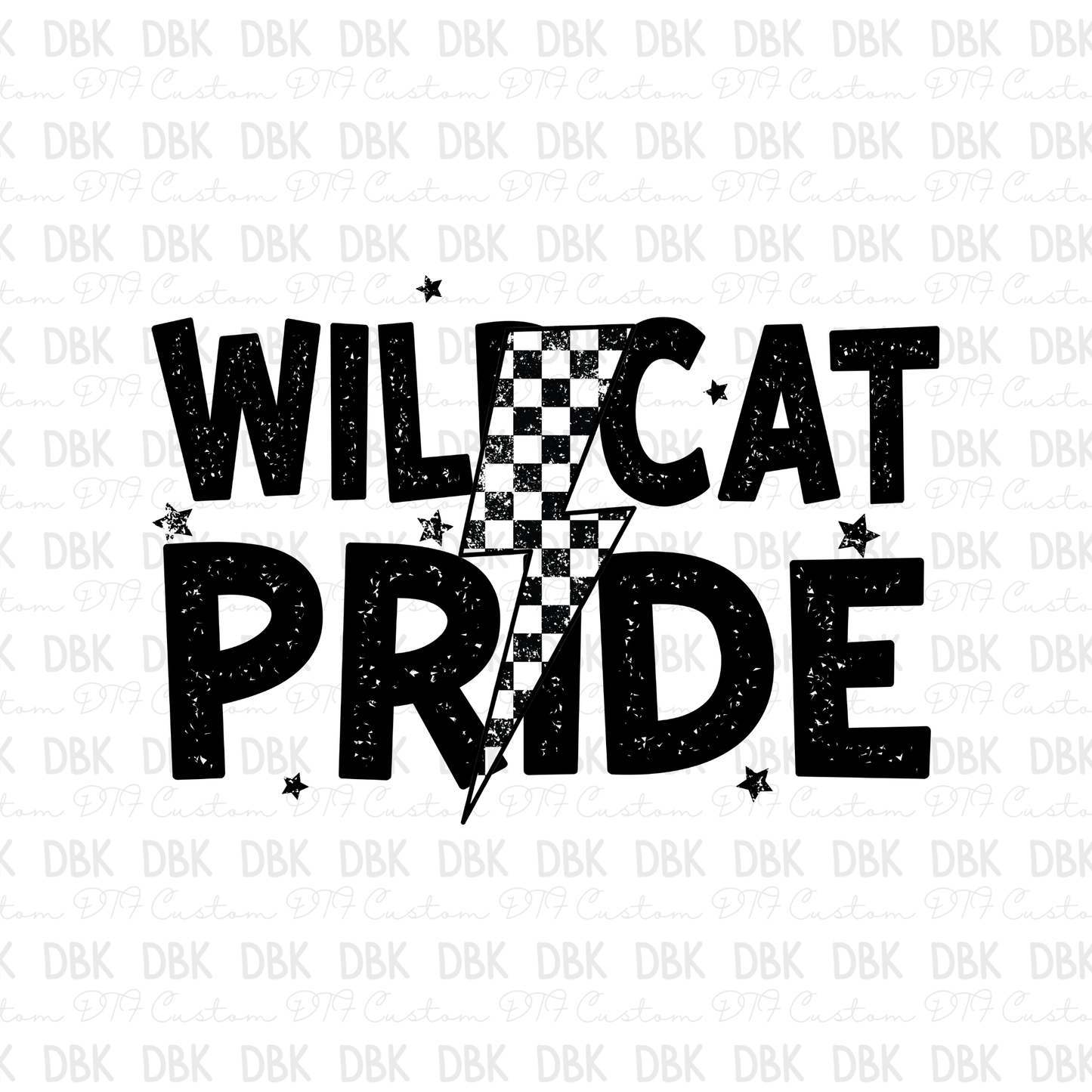 Wildcat Pride DTF Transfer M28