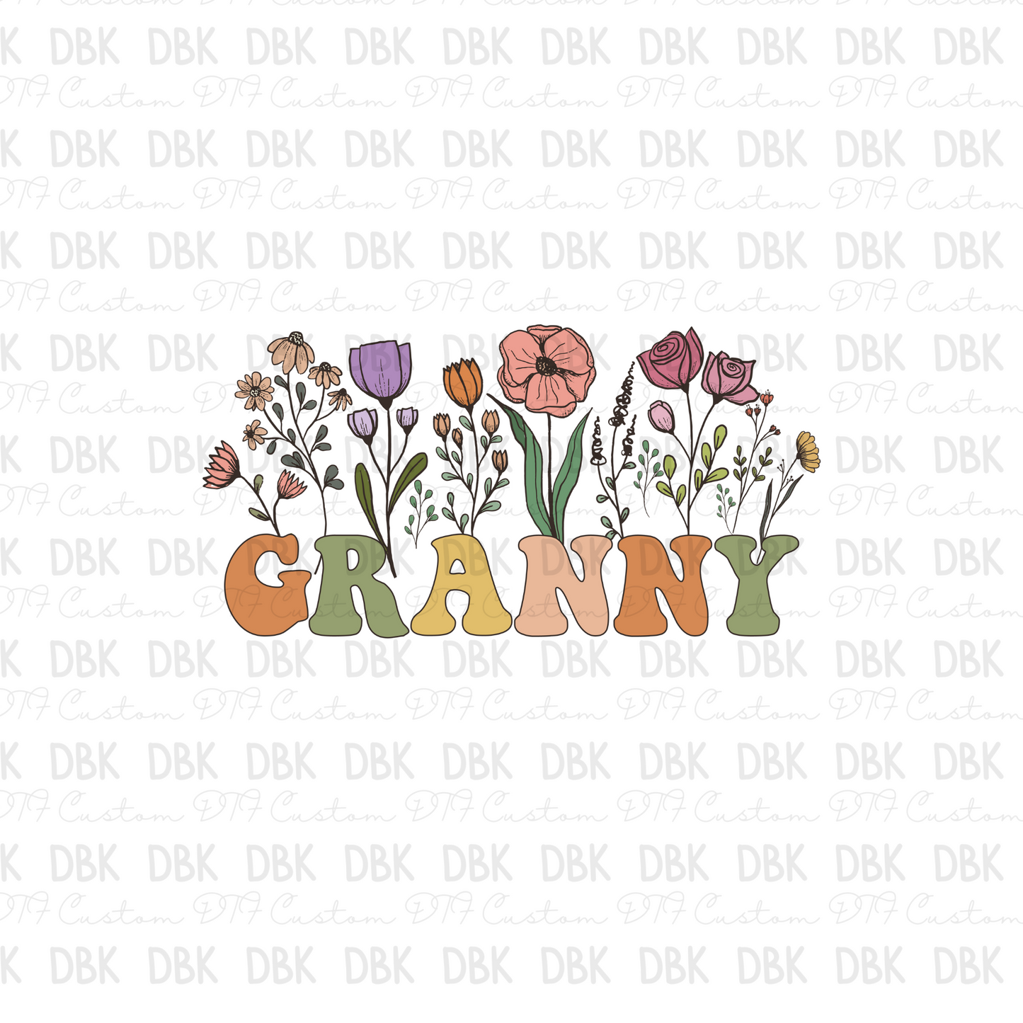 GRANNY DTF Transfer Q13